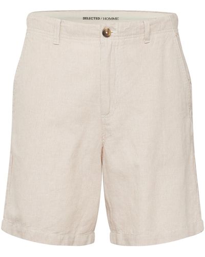 SELECTED Shorts - Weiß