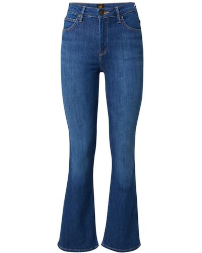 Lee Jeans ® Bootcut-Jeans Breese Boot (1-tlg) Plain/ohne Details - Blau