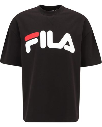 Fila T-shirt 'lowell' - Schwarz
