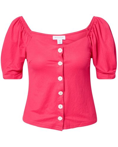 Warehouse Bluse - Pink