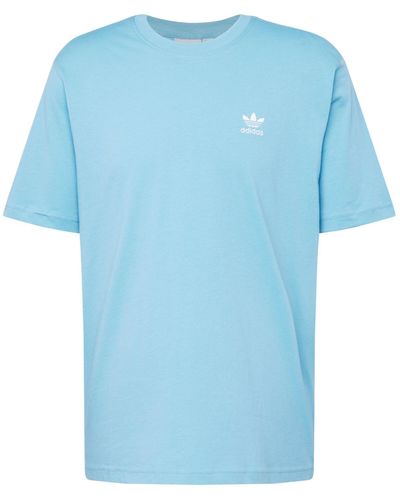 adidas Originals T-shirt 'trefoil essentials' - Blau