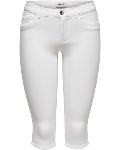 ONLY Jeans 'rain' - Weiß