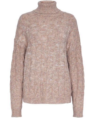 Pieces Pullover 'sille' - Pink