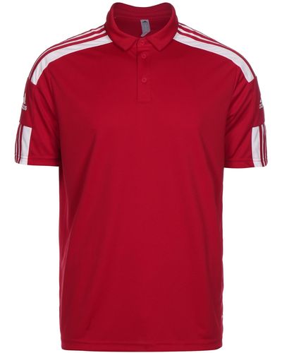 adidas Squadra 21 Poloshirt - Rot