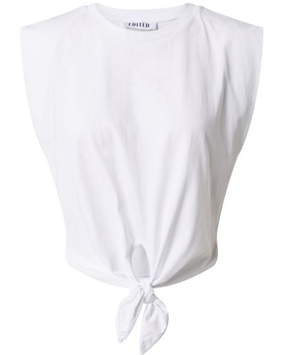 EDITED Shirt 'silja' - Weiß
