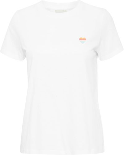 Ichi T-shirt 'camino' - Weiß