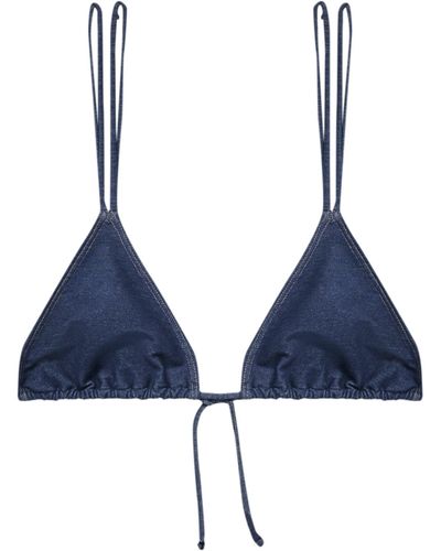 Pull&Bear Bikinitop - Blau