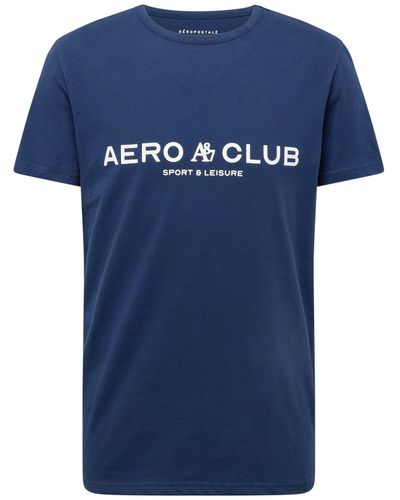 Aéropostale Shirt 'club' - Blau