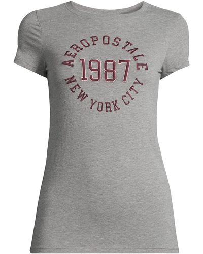 Aéropostale T-shirt 'jki 1987' - Grau