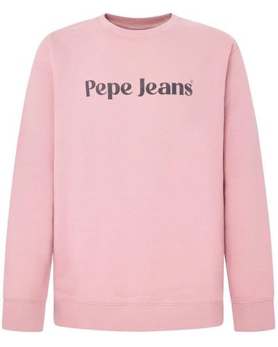Pepe Jeans Sweatshirt 'regis' - Pink