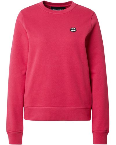 Karl Lagerfeld Sweatshirt 'ikonik 2.0' - Pink