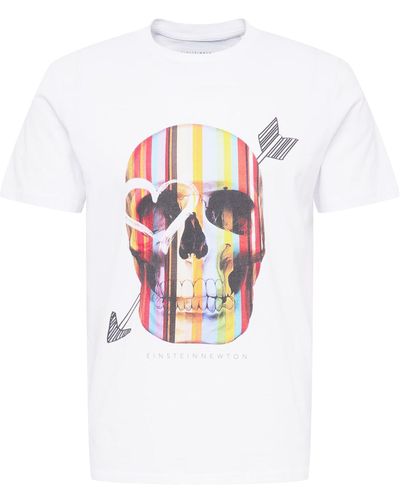 EINSTEIN & NEWTON T-shirt 'arrow' - Weiß