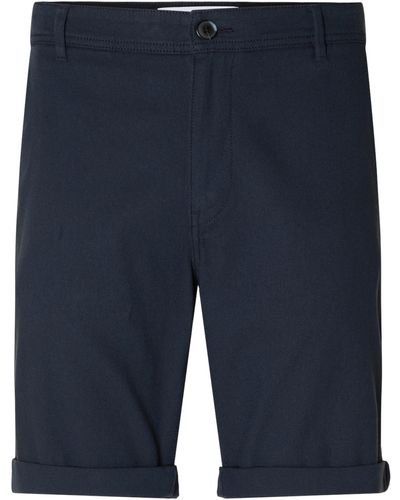 SELECTED Shorts 'luton' - Blau