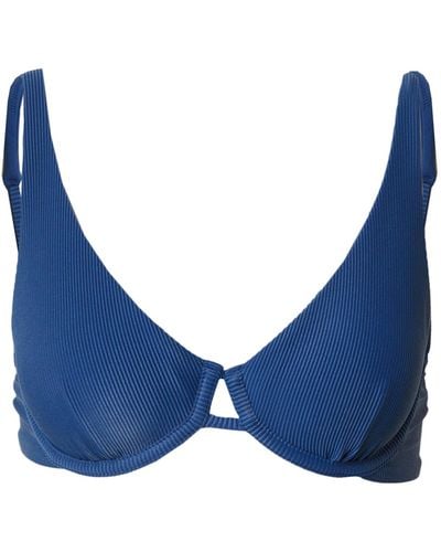 Abercrombie & Fitch Bikinitop - Blau