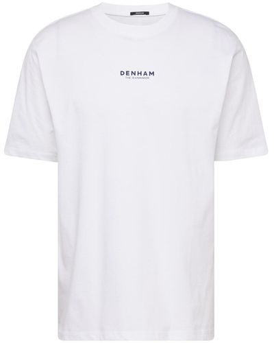 Denham Shirt 'pelham' - Weiß