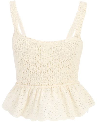 Only Petite Top 'chrissia' - Natur