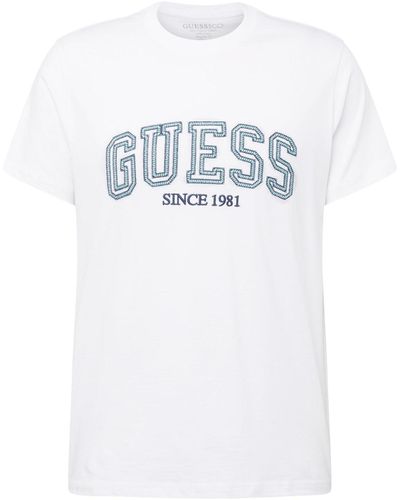 Guess T-Shirt (1-tlg) - Weiß