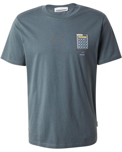 ARMEDANGELS T-shirt 'james do the math' (gots) - Blau