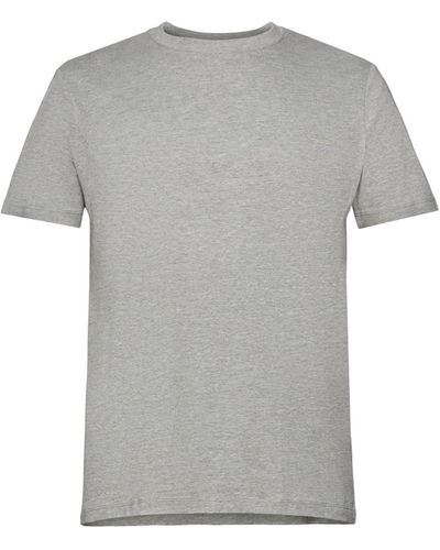 Esprit T-Shirt (1-tlg) - Grau