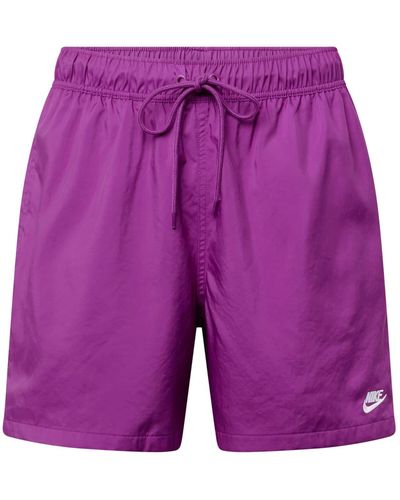 Nike Shorts 'club' - Lila