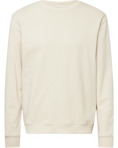 Solid Sweatshirt 'bellamy' - Weiß