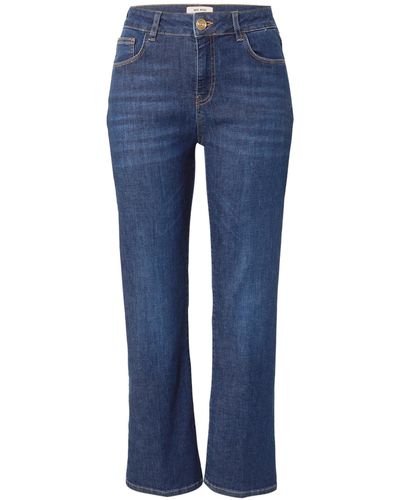 Mos Mosh 7/8-Jeans (1-tlg) Plain/ohne Details - Blau