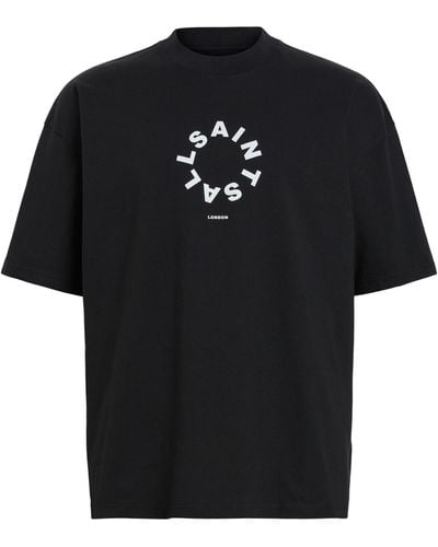 AllSaints T-shirt 'tierra' - Schwarz