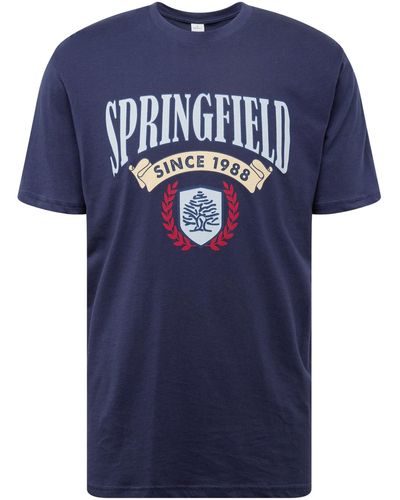 Springfield T-shirt - Blau