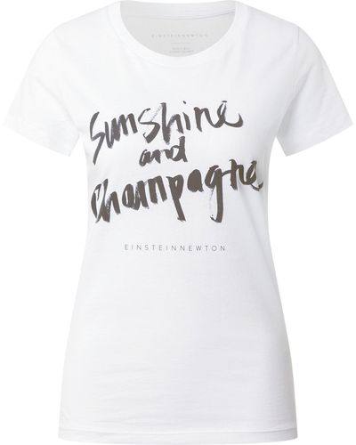 EINSTEIN & NEWTON T-shirt 'sunshine' - Weiß