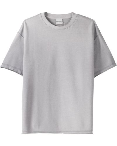 Bershka Shirt - Grau