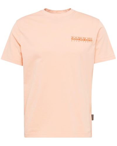 Napapijri T-shirt 'gouin' - Pink