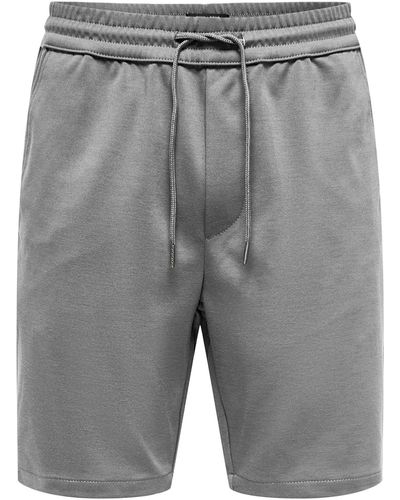 Only & Sons Only & sons shorts 'linus' - Grau