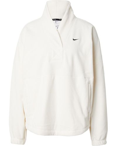 Nike Sportpullover 'one' - Weiß