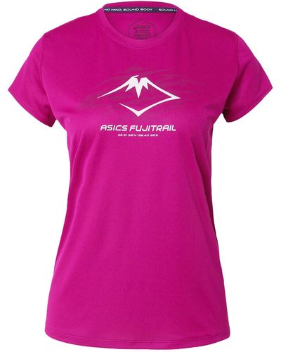 Asics Funktionsshirt 'fujitrail' - Pink