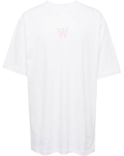 WOOD WOOD Shirt 'asa' - Weiß