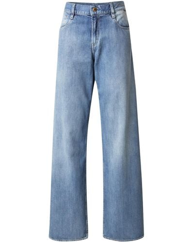 G-Star RAW Weite Jeans Judee (1-tlg) Plain/ohne Details - Blau