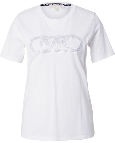 MICHAEL Michael Kors T-shirt 'rhineston' - Weiß