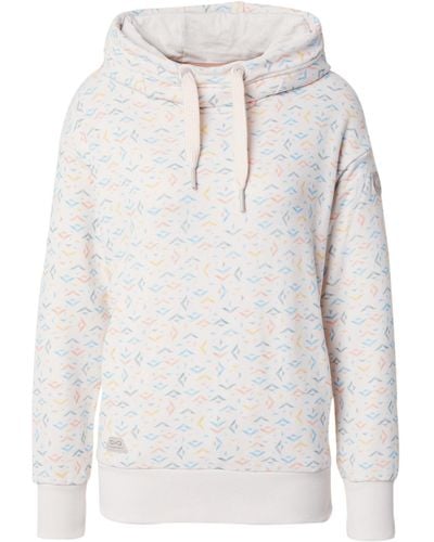 Ragwear Sweatshirt 'yodis funky' - Weiß