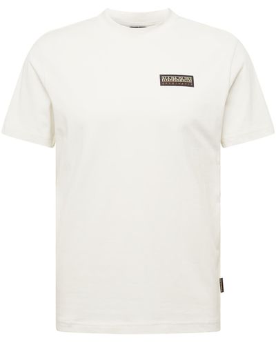 Napapijri T-shirt 's-iaato' - Weiß