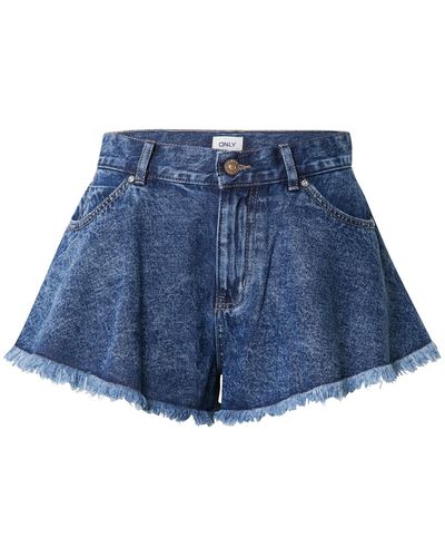 ONLY Shorts 'chiara' - Blau