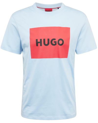 HUGO T-shirt 'dulive222' - Weiß