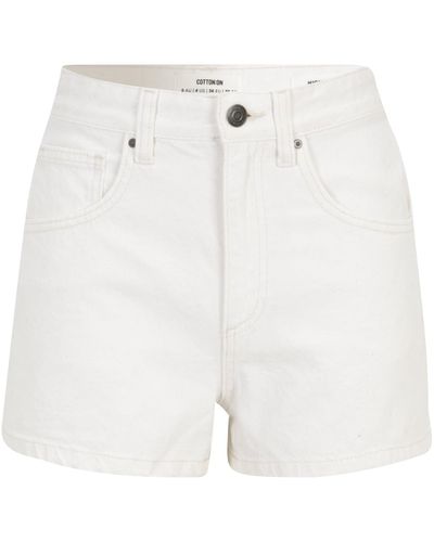 Cotton On Shorts - Weiß