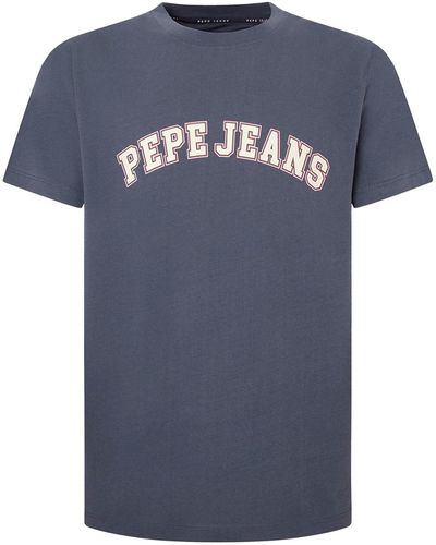 Pepe Jeans T-shirt 'clement' - Blau