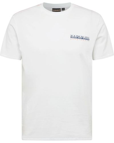Napapijri T-shirt 's-gras' - Weiß