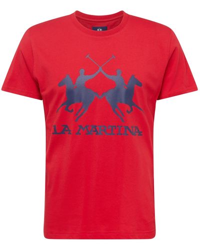 La Martina T-shirt - Rot