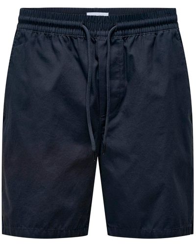 Only & Sons Shorts 'tel' - Blau