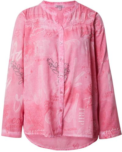 SOCCX Bluse - Pink