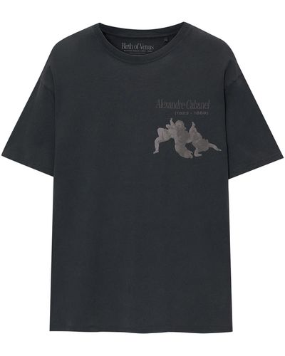 Pull&Bear T-shirt - Schwarz