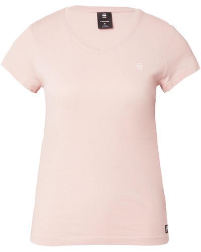 G-Star RAW T-shirt 'eyben' - Pink