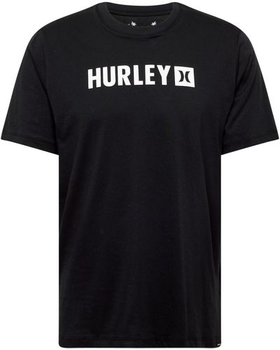 Hurley Sportshirt - Schwarz